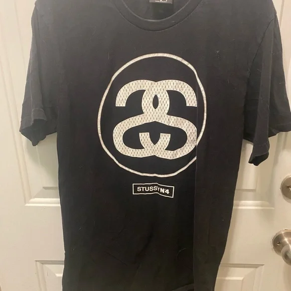 Vintage Stussy 1990 Black Graphic T-Shirt - Picture 4 of 6